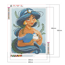 Load image into Gallery viewer, Disney Princess 40*50CM (canvans) Full Round Drill Diamond Painting
