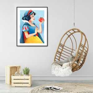 Disney Princess 40*50CM (canvans) Full Round Drill Diamond Painting