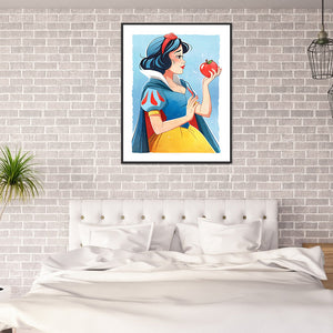 Disney Princess 40*50CM (canvans) Full Round Drill Diamond Painting