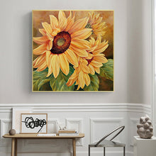 Load image into Gallery viewer, Sunflower 50*50CM (canvans) Full Square Drill Diamond Painting
