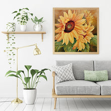 Load image into Gallery viewer, Sunflower 50*50CM (canvans) Full Square Drill Diamond Painting
