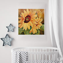 Load image into Gallery viewer, Sunflower 50*50CM (canvans) Full Square Drill Diamond Painting
