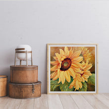 Load image into Gallery viewer, Sunflower 50*50CM (canvans) Full Square Drill Diamond Painting
