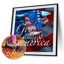 Load image into Gallery viewer, American Eagle 30*30CM (canvans) Full Round Drill Diamond Painting
