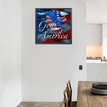 Load image into Gallery viewer, American Eagle 30*30CM (canvans) Full Round Drill Diamond Painting
