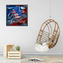 Load image into Gallery viewer, American Eagle 30*30CM (canvans) Full Round Drill Diamond Painting
