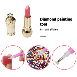 5D Diamond Painting Glue DIY Diamond Beads Point Drill Clay Lipstick Mud
