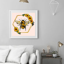 Load image into Gallery viewer, Bee 30*30CM (canvans) Full Square Drill Diamond Painting
