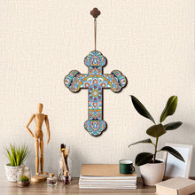 Load image into Gallery viewer, Wooden Jesus Christ Cross Pendant DIY Diamond Painting Pray Decor (GSP304)
