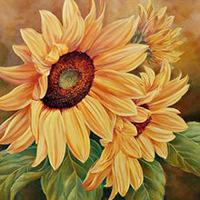 Load image into Gallery viewer, Sunflower 40*40CM (canvans) Full Round Drill Diamond Painting
