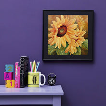 Load image into Gallery viewer, Sunflower 40*40CM (canvans) Full Round Drill Diamond Painting
