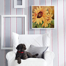 Load image into Gallery viewer, Sunflower 40*40CM (canvans) Full Round Drill Diamond Painting
