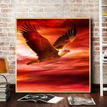 Load image into Gallery viewer, Eagle 30*30CM (canvans) Full Round Drill Diamond Painting
