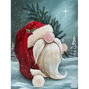 Cartoon Christmas Goblin 30*40CM (canvans) Full Round Drill Diamond Painting