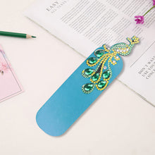 Load image into Gallery viewer, DIY Diamond Painting Leather Bookmark Mosaic Special-shaped Drill (SQ058)
