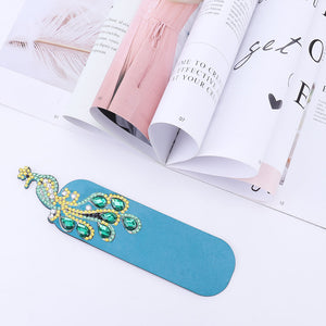 DIY Diamond Painting Leather Bookmark Mosaic Special-shaped Drill (SQ058)