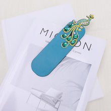 Load image into Gallery viewer, DIY Diamond Painting Leather Bookmark Mosaic Special-shaped Drill (SQ058)
