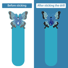Load image into Gallery viewer, DIY Diamond Painting Leather Bookmark Mosaic Special-shaped Drill (SQ060)
