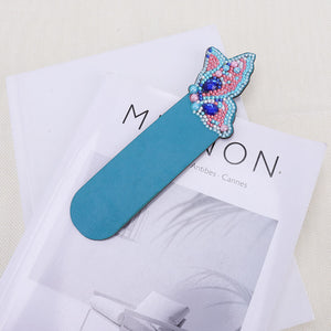 DIY Diamond Painting Leather Bookmark Mosaic Special-shaped Drill (SQ062)