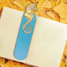 Load image into Gallery viewer, DIY Diamond Painting Leather Bookmark Mosaic Special-shaped Drill (SQ067)
