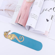 Load image into Gallery viewer, DIY Diamond Painting Leather Bookmark Mosaic Special-shaped Drill (SQ067)
