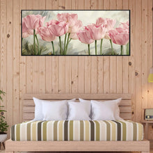 Load image into Gallery viewer, Pink Tulips 80*40CM (canvans) Full Square Drill Diamond Painting
