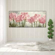 Load image into Gallery viewer, Pink Tulips 80*40CM (canvans) Full Square Drill Diamond Painting
