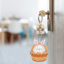 Load image into Gallery viewer, 8pcs Diamond Painting Keyring Kits DIY Rabbit Keychain Bag Pendant (YSK096)
