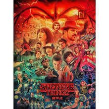 Load image into Gallery viewer, Stranger Things 40*55CM (canvans) Full Round Drill Diamond Painting

