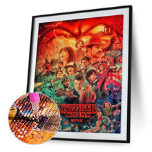 Load image into Gallery viewer, Stranger Things 40*55CM (canvans) Full Round Drill Diamond Painting
