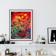 Load image into Gallery viewer, Stranger Things 40*55CM (canvans) Full Round Drill Diamond Painting
