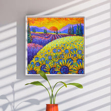 Load image into Gallery viewer, Sunflower 30*30CM (canvans) Full Round Drill Diamond Painting
