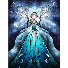 Load image into Gallery viewer, Queen Elsa 40*50CM (canvans) Full Round Drill Diamond Painting
