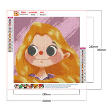 Load image into Gallery viewer, Cartoon Princess 30*30CM (canvans) Full Round Drill Diamond Painting
