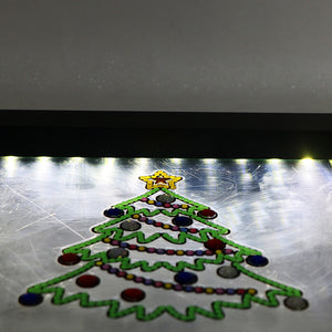 LED Light DIY Diamond Painting Mosaic Art Crafts Christmas Decor (DGH04)