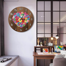 Load image into Gallery viewer, DIY Diamond Painting Love Wood Clock DIY Wall Art Crafts Mosaic (ZB602)
