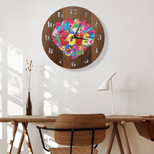 Load image into Gallery viewer, DIY Diamond Painting Love Wood Clock DIY Wall Art Crafts Mosaic (ZB602)
