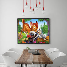 Load image into Gallery viewer, Deer And Rabbit 55x45cm(canvas) Full Square Drill Diamond Painting
