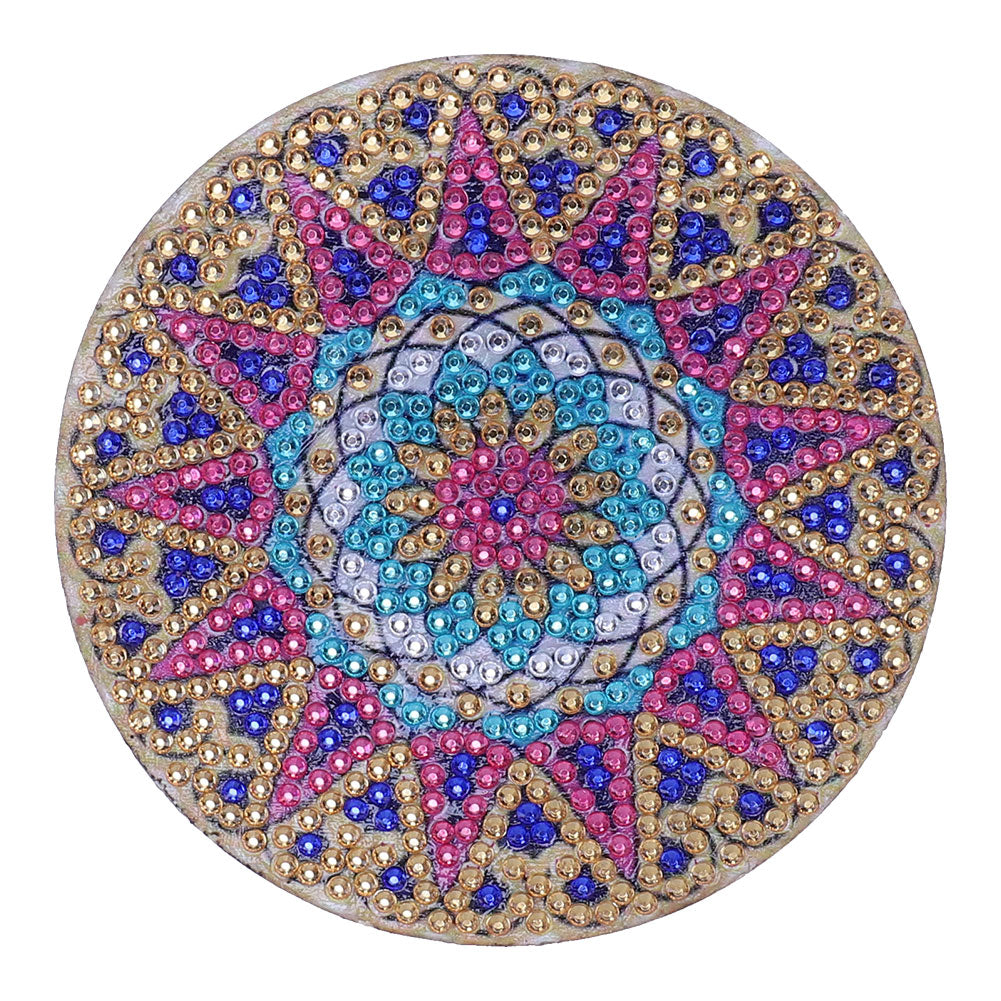 DIY Diamond Painting Mandala Round Coaster Cup Table Placemat (AA1059-5)