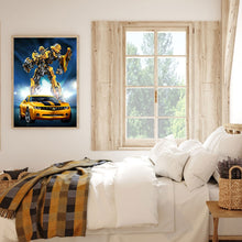 Load image into Gallery viewer, Transformers Bumblebee 40*50CM (canvans) Full Round Drill Diamond Painting
