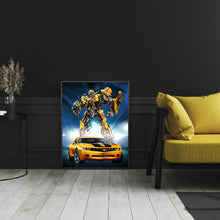 Load image into Gallery viewer, Transformers Bumblebee 40*50CM (canvans) Full Round Drill Diamond Painting
