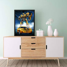 Load image into Gallery viewer, Transformers Bumblebee 40*50CM (canvans) Full Round Drill Diamond Painting
