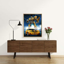 Load image into Gallery viewer, Transformers Bumblebee 40*50CM (canvans) Full Round Drill Diamond Painting
