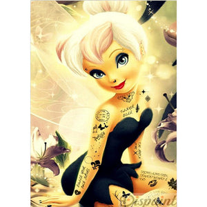 Tinkerbell Princess 30x40cm(canvas) Full Square Drill Diamond Painting