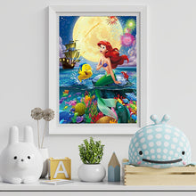 Load image into Gallery viewer, Little Mermaid Princess Ariel 30x40cm(canvas) Full Square Drill Diamond Painting
