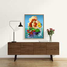 Load image into Gallery viewer, Little Mermaid Princess Ariel 30x40cm(canvas) Full Square Drill Diamond Painting
