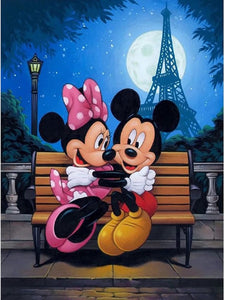 Mickey Mouse 30x40CM(canvas) Full Round Drill Diamond Painting