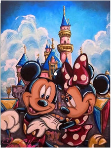 Mickey Mouse 30x40CM(canvas) Full Round Drill Diamond Painting
