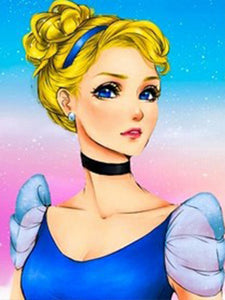 Princess Cinderella 30x40CM(canvas) Full Square Drill Diamond Painting