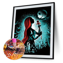 Load image into Gallery viewer, Disney Princess Silhouette 40x50cm(canvas) Full Round Drill Diamond Painting
